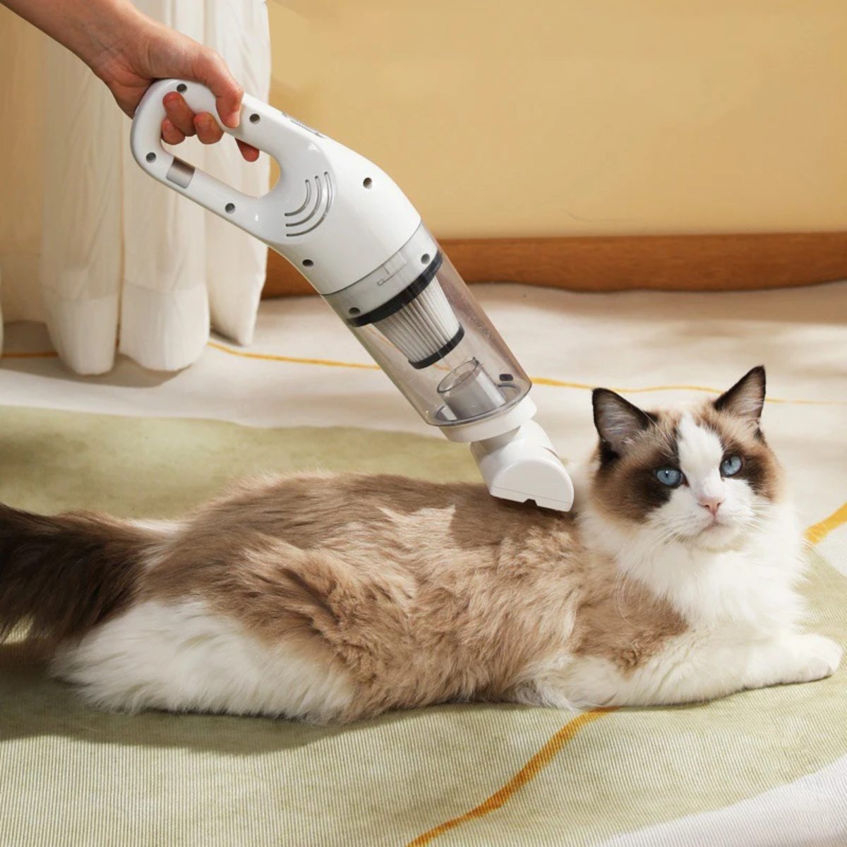 Aspirator fara fir 2-in-1, Vertical si de Mana, Acumulator 2000mAh, pentru Casa, Masina, Birou, 120W, Filtru HEPA, Accesorii Multifunctionale