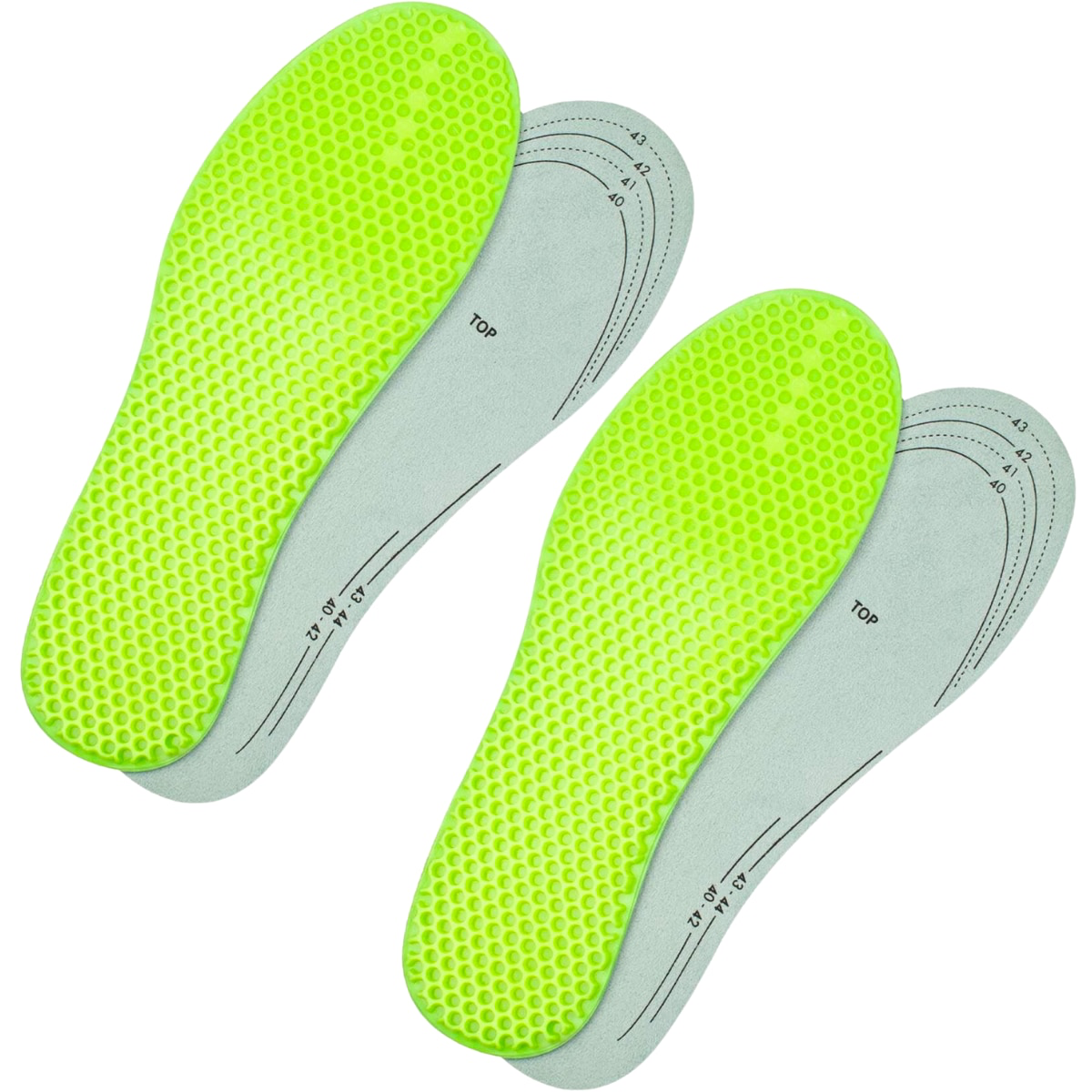 Set 4 Branturi ortopedice din gel, marime ajustabila 40-44, pentru barbati, uz zilnic