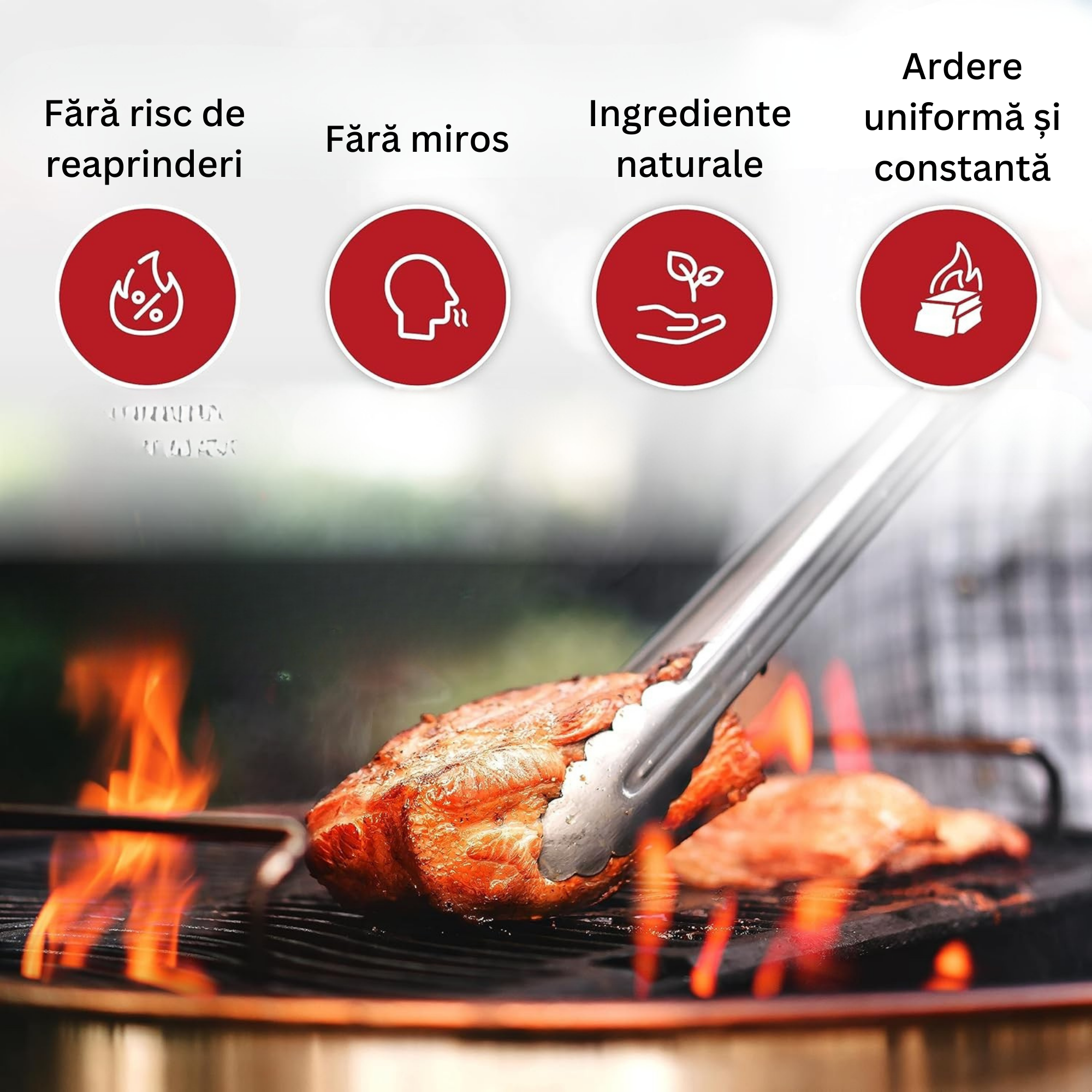 Set 32 de cuburi pentru aprins focul, Ideal pentru gratar, focuri pe baza de lemne, carbuni,Timp de ardere 10 minute/cub, Aprindere imediata, Fara miros