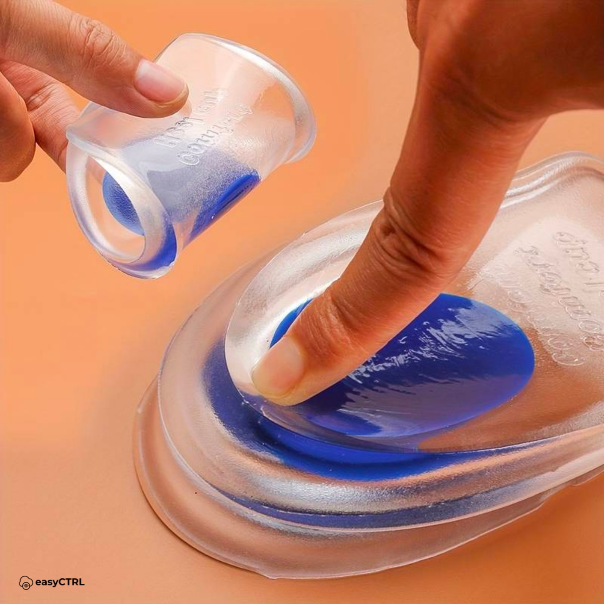 Set 2 Branturi ortopedice din gel pentru calcai, marime 37-50, sport sau uz zilnic, pentru barbati