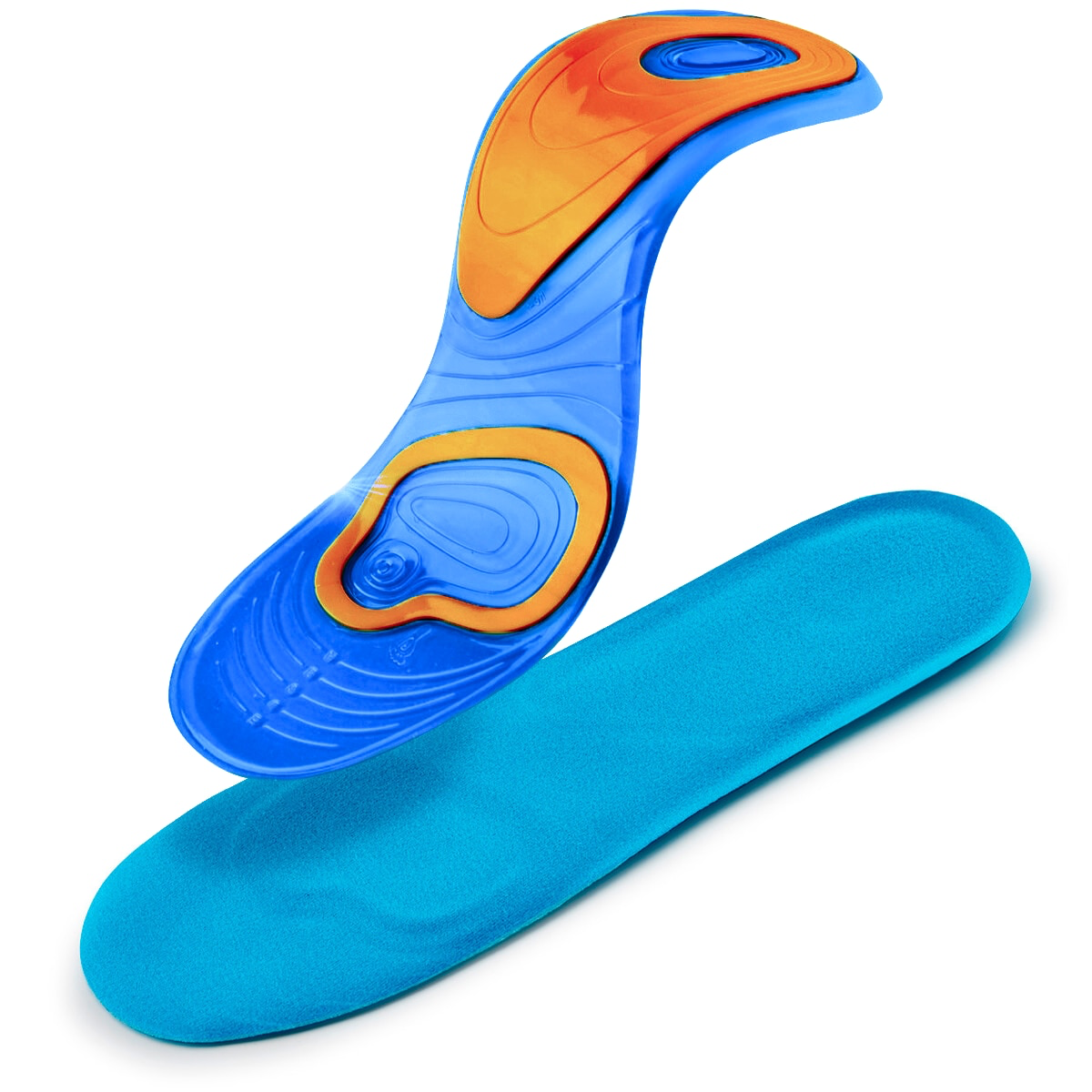 Set 2 Branturi ortopedice din gel, sport sau uz zilnic, marime ajustabila 40-46.5