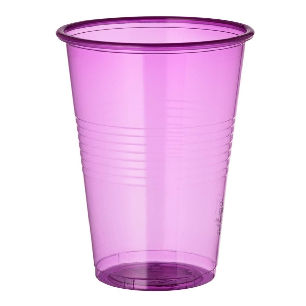 Set 30 de pahare din plastic mari, 480ml, mov