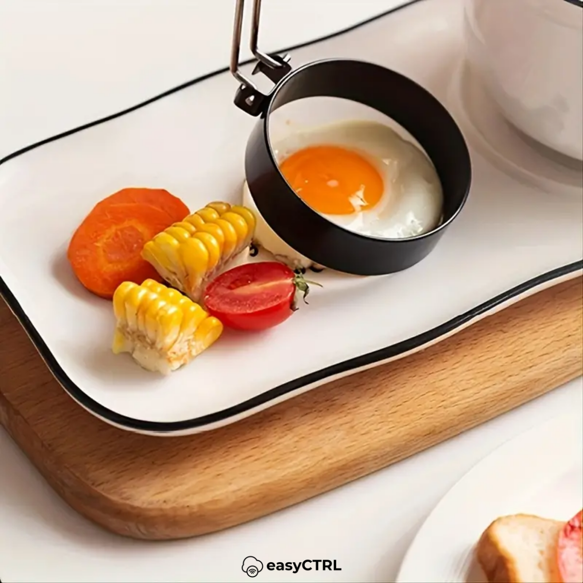 Set 2 Forme Metalice pentru Oua Ochiuri si Clatite, Inima si Cerc